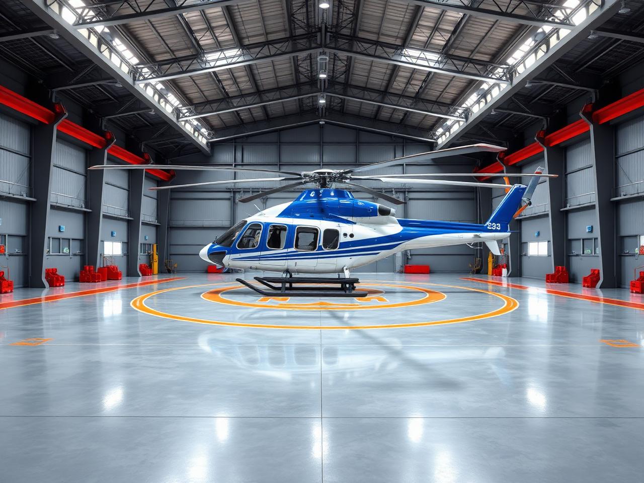 Aerospace floor coating project 3