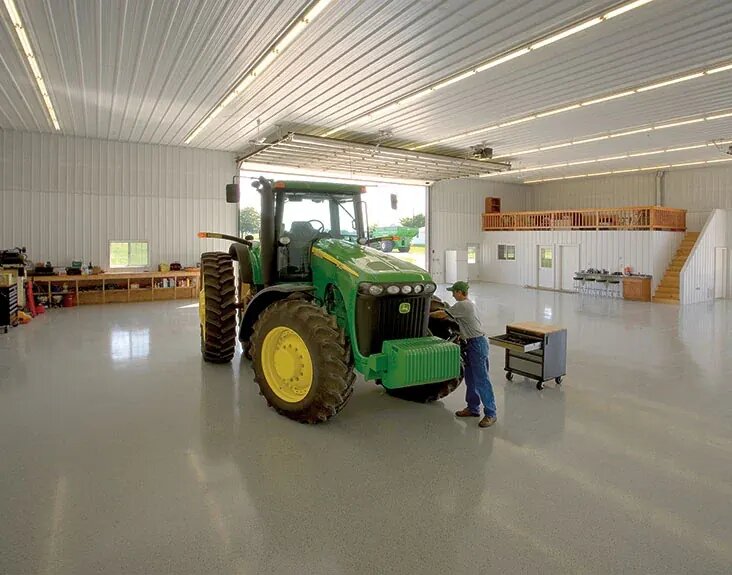 Agriculture Facilities flooring project in Dallas-Fort Worth