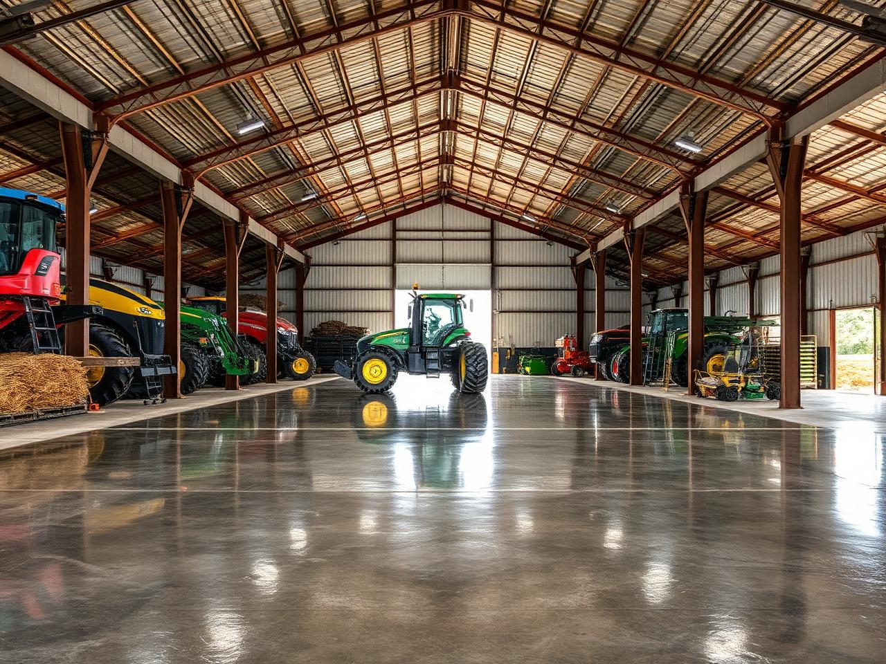 Agriculture Facilities floor coating project 3