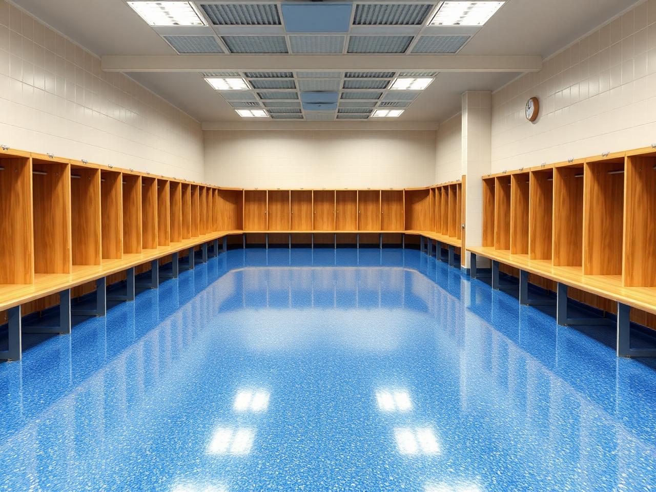 Education floor coating project 3