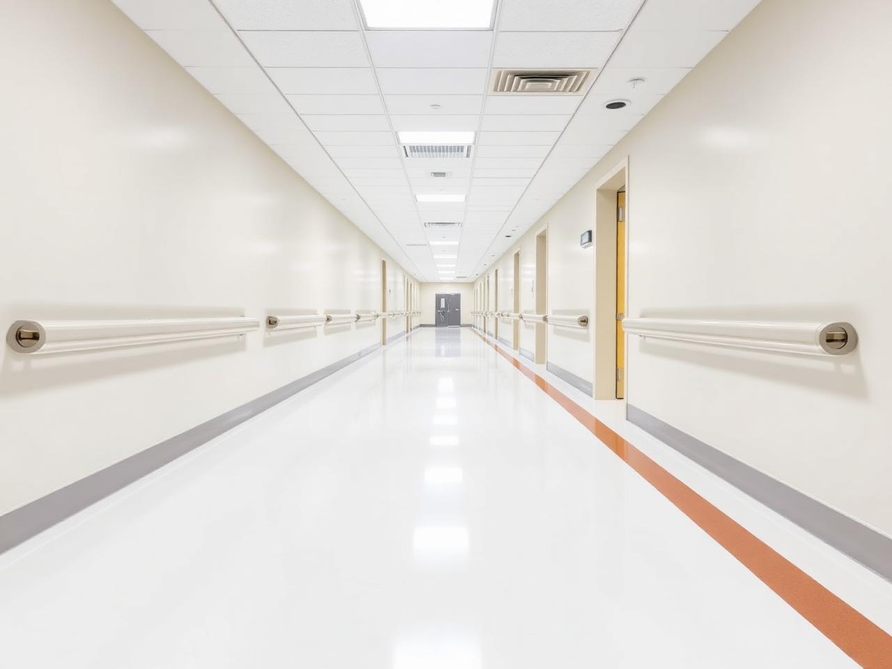 Healthcare flooring project in Dallas-Fort Worth