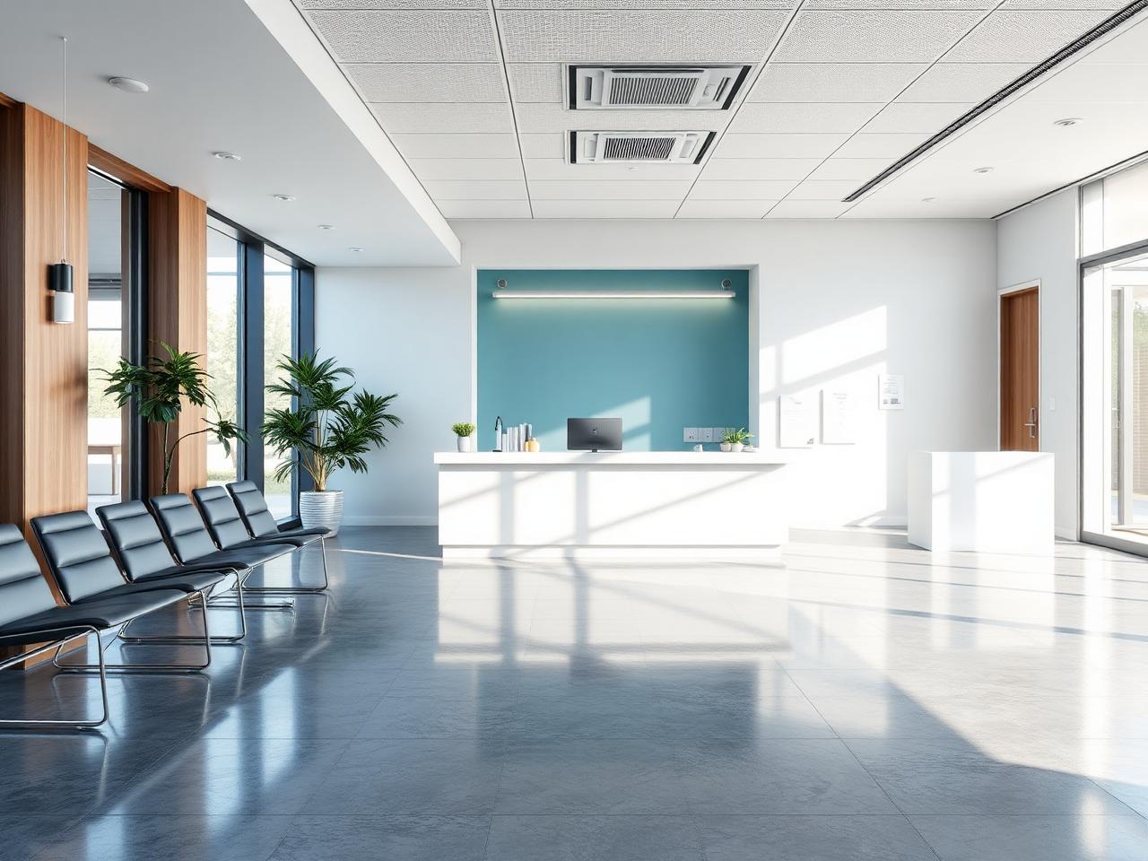 Healthcare floor coating project 3