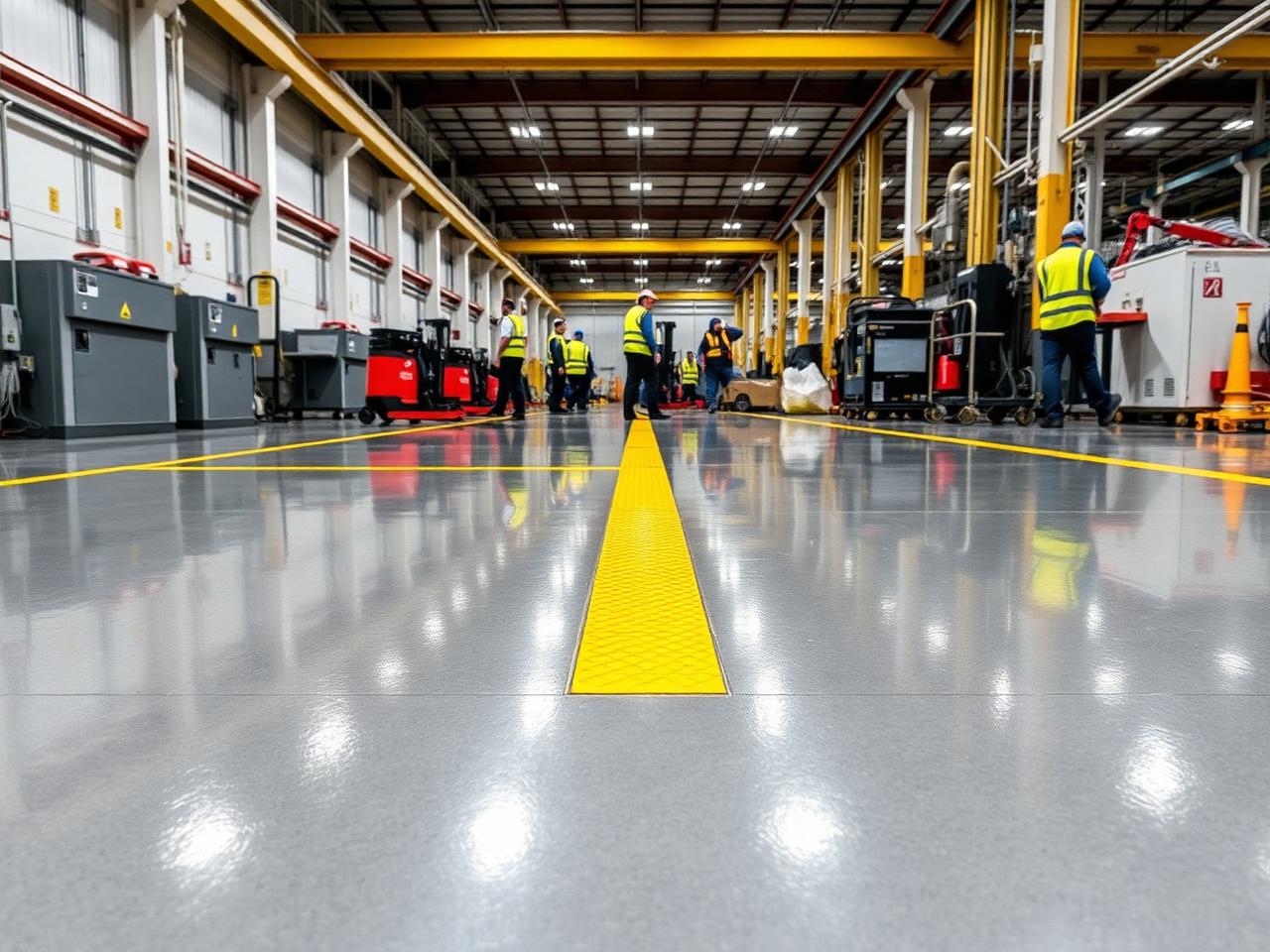 Manufacturing floor coating project 2