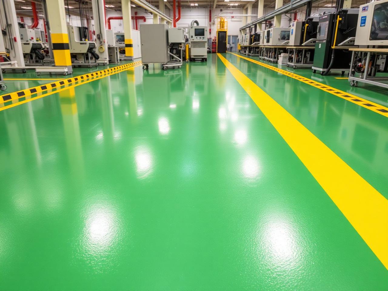 Manufacturing floor coating project 3