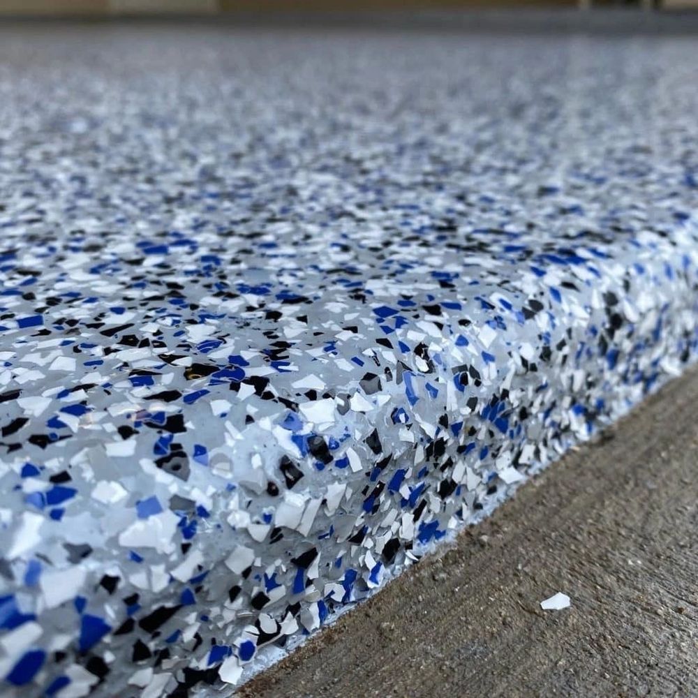 Industrial epoxy floor installation